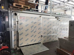 江蘇省南通市140立方的工業(yè)冷藏冷庫安裝